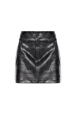 Short skirt with logo