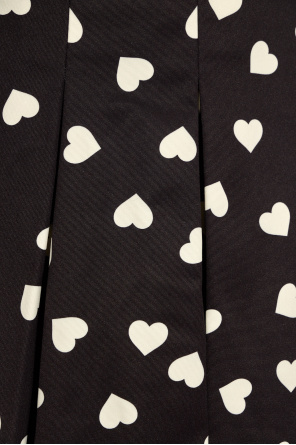 Kate Spade Skirt with heart pattern