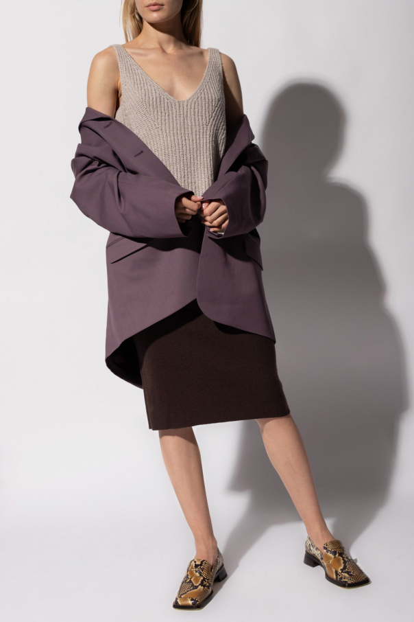 Agnona Cashmere skirt