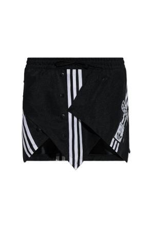 Logo skirt-shorts