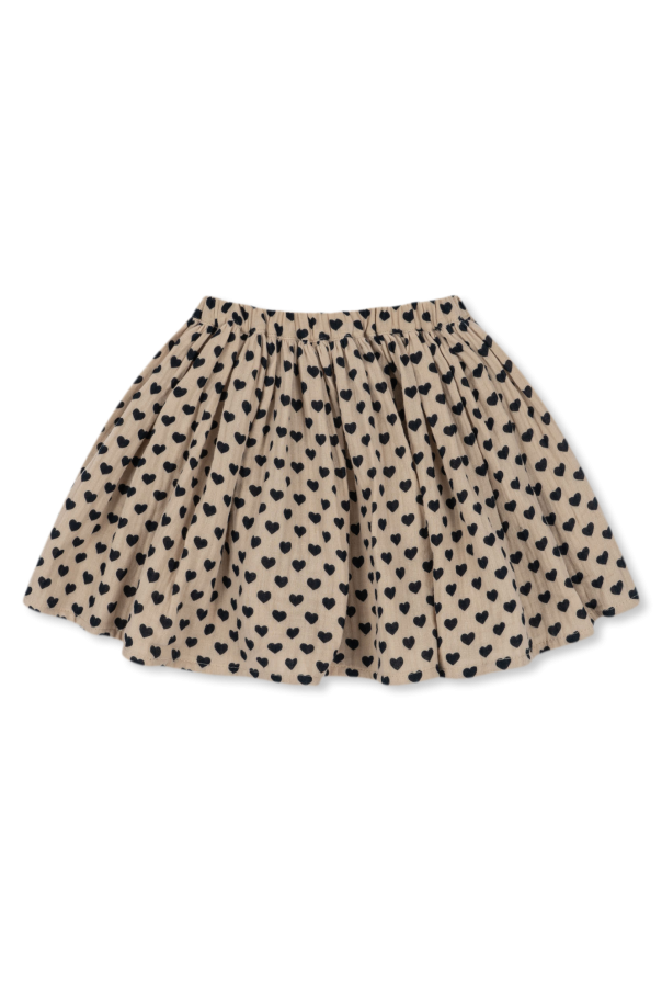 Konges Sløjd ‘Coco’ skirt with heart motif