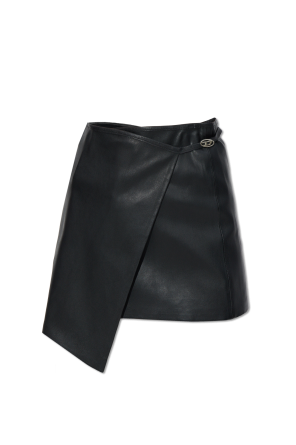 ‘L-KESSELLE’ leather skirt