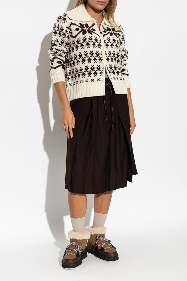 Moncler Wool skirt