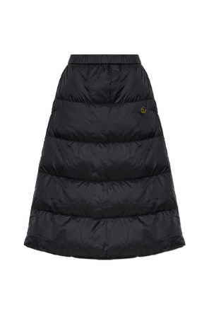 Reversible down skirt