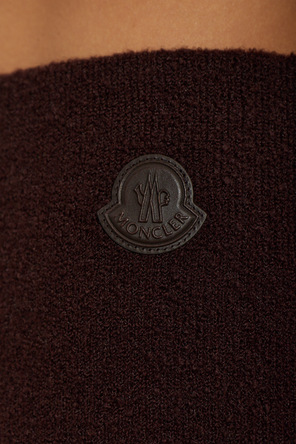 Moncler Saia rodada com aplicação de logótipo
