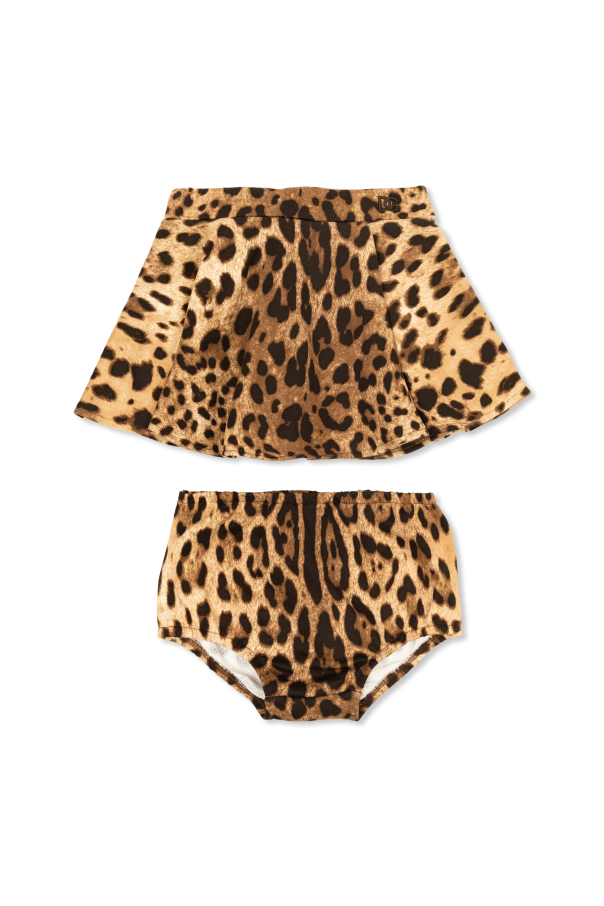 Skirt with built-in panties od Dolce & Gabbana Kids