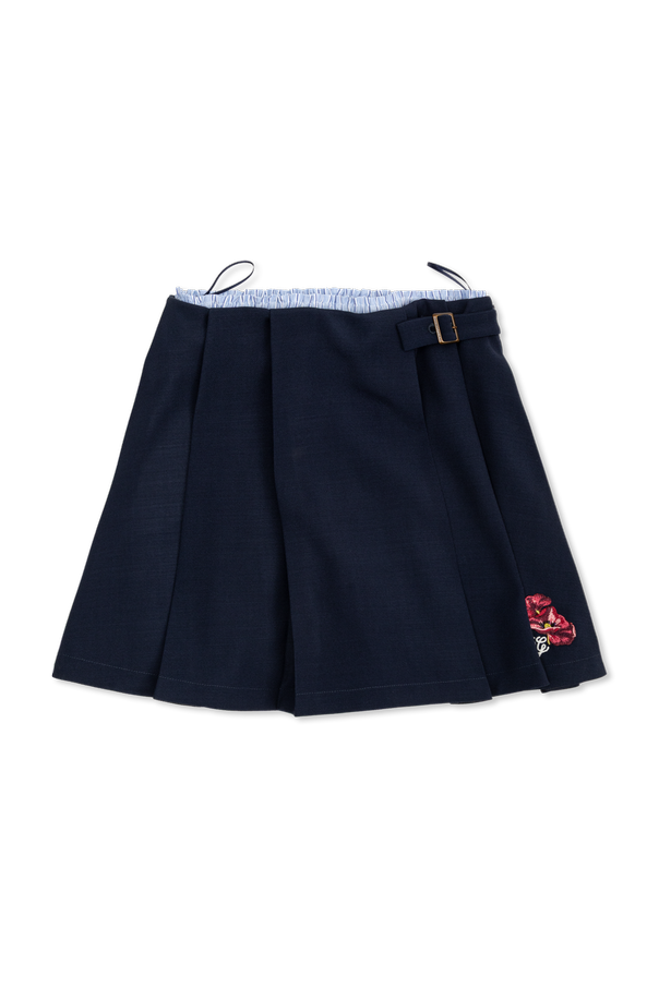 Pleated Skort od Dolce & Gabbana Kids