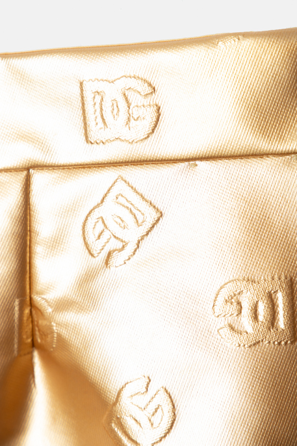 dolce gabbana sicily medium matelasse leather tote Dolce & Gabbana Sicily Logo Detail Nylon Backpack