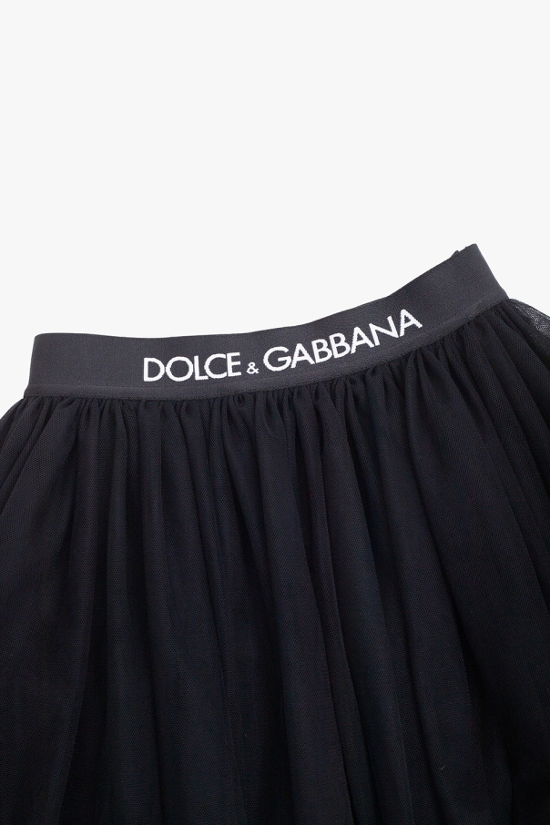 Dolce & Gabbana Carretto Sicilano Dessertteller Set aus zwei Tellern Orange Tulle skirt