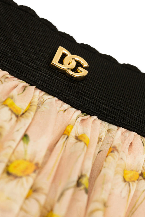 Dolce & Gabbana Kids Rock mit Blumenmuster