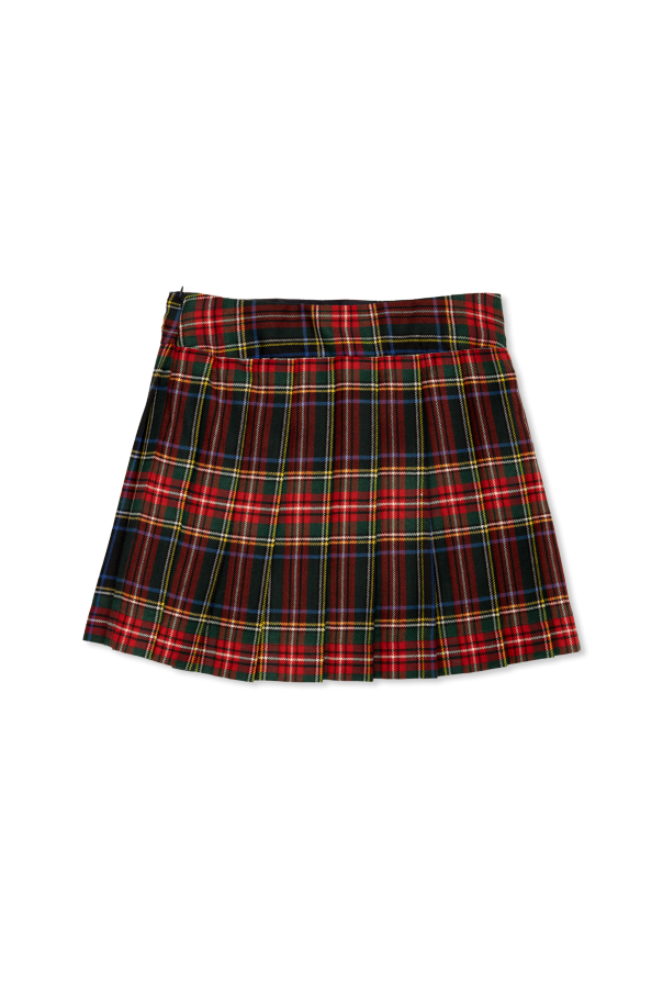 Dolce & Gabbana Kids Skirt with plaid pattern