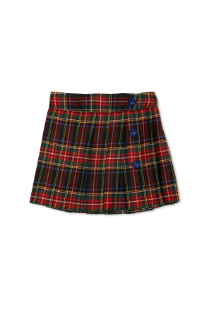 Skirt with plaid pattern od cat-eye dolce & Gabbana Kids