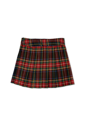 Skirt with plaid pattern od Dolce & Gabbana Kids