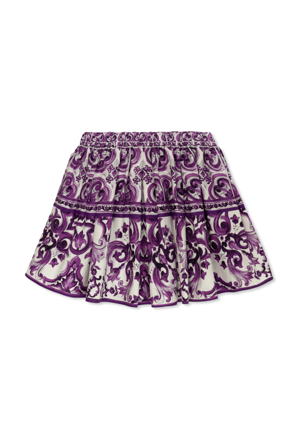 Patterned skirt od Dolce & Gabbana Kids