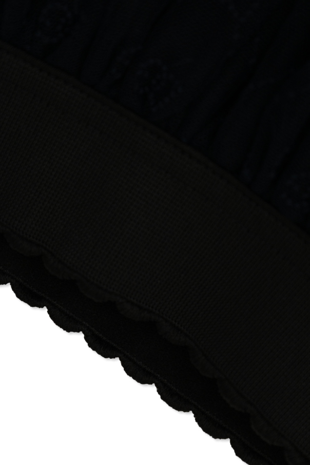 Dolce & Gabbana Kids Tüllrock mit Monogramm