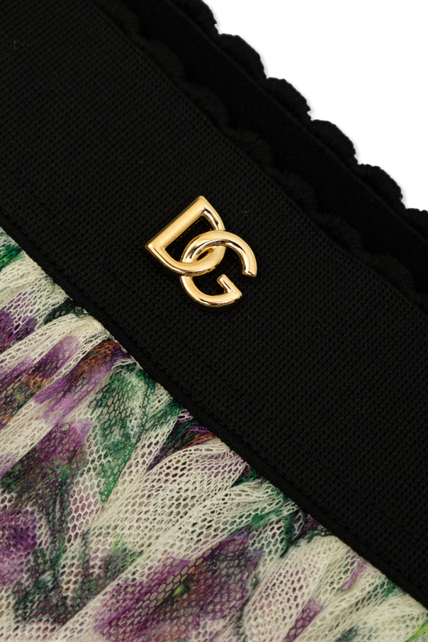 Dolce & Gabbana Kids Floral motif skirt