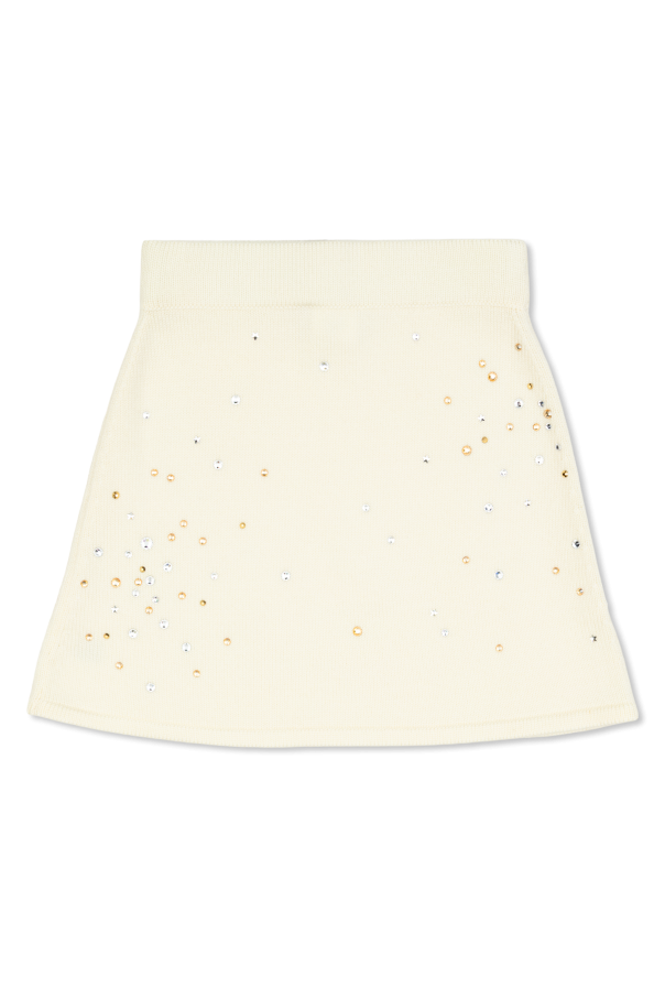 Dolce & Gabbana Kids Rock mit glänzenden Kristallen