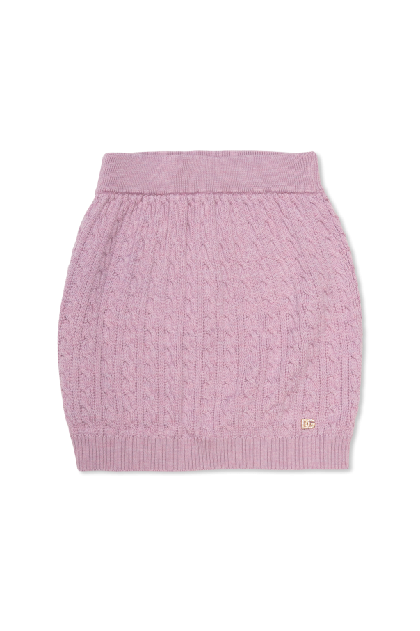 Wool skirt od Dolce & Gabbana Kids