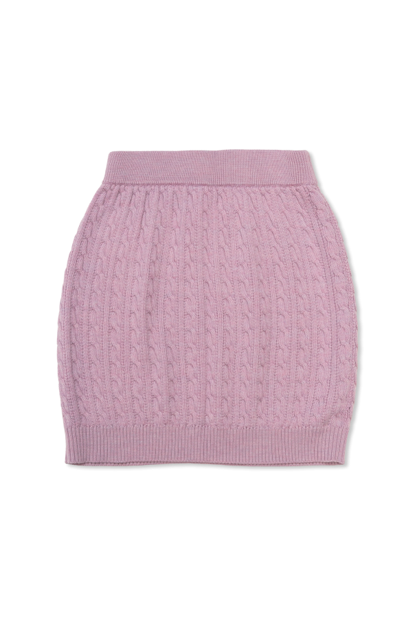 Dolce & Gabbana Kids Falda de lana