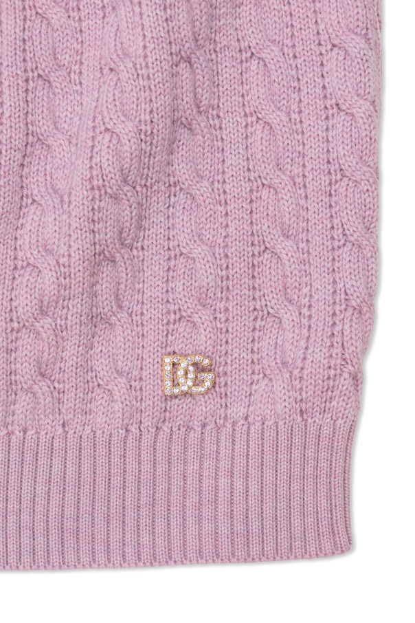 Dolce & Gabbana Kids Falda de lana