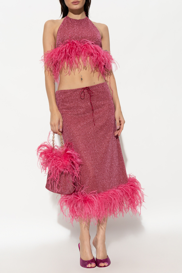 Oseree Feather skirt