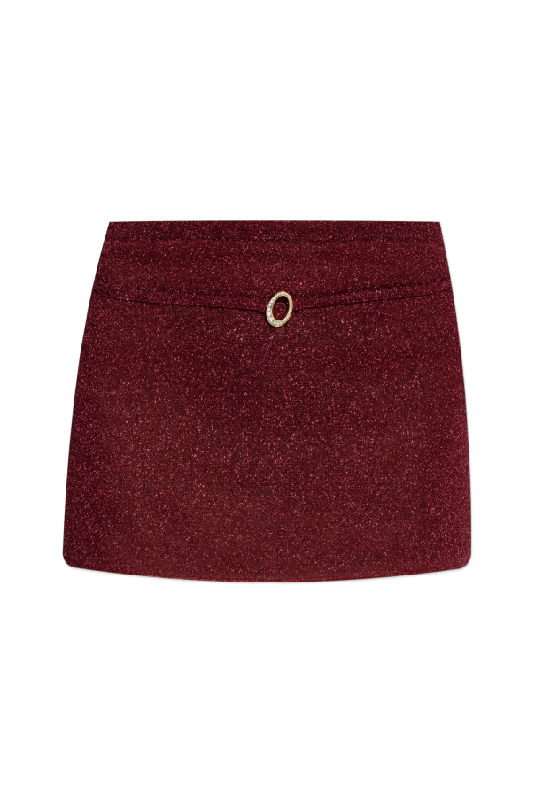 Skirt finished with lurex thread od Oseree