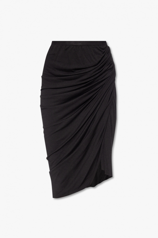 Rick Owens Lilies ‘Vered’ asymmetric skirt