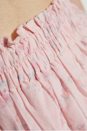 LoveShackFancy Falda `Ruffle`