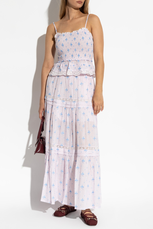 LoveShackFancy Skirt "Phia"