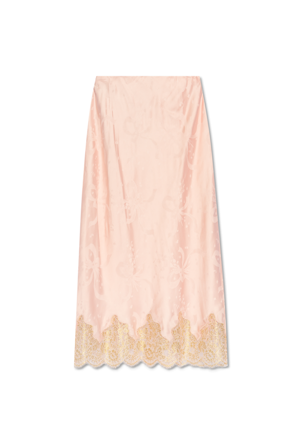 LoveShackFancy Spódnica `Malina`