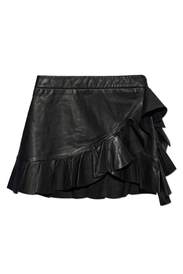 Leather skirt ‘Luana’ od AllSaints