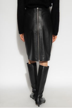 AllSaints ‘Lucille’ leather skirt
