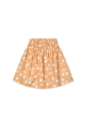 Falda con motivo de cereza
