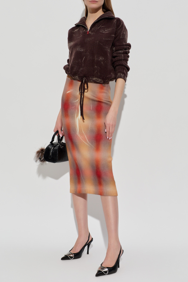 Diesel Wool skirt "M-CHERIE"