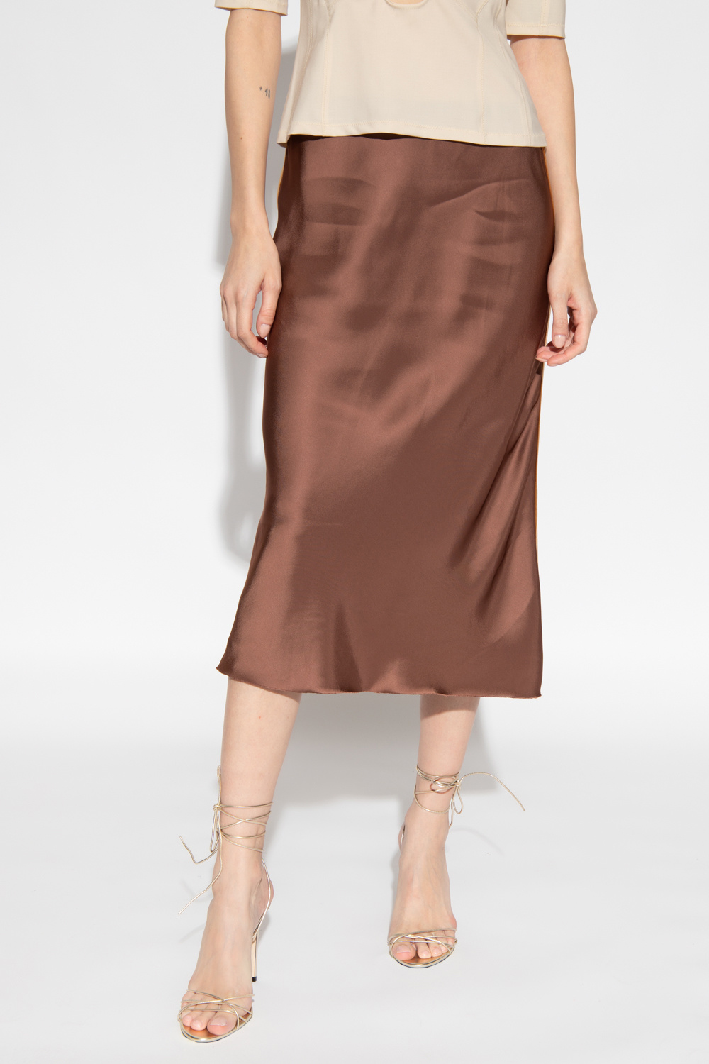 Helmut Lang Satin skirt