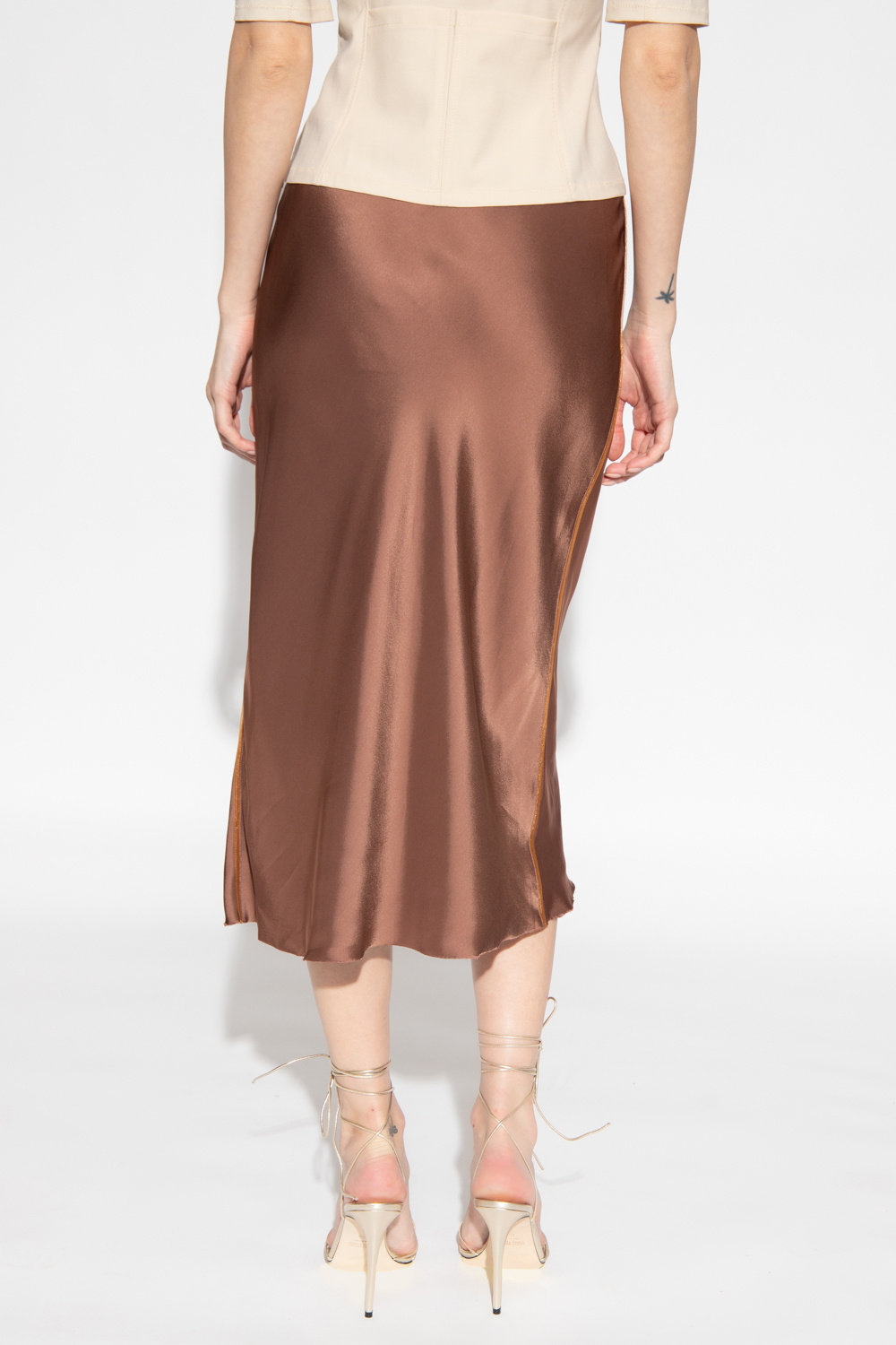 Helmut Lang Satin skirt