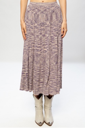 Ulla Johnson ‘Marlie’ skirt with lurex trim