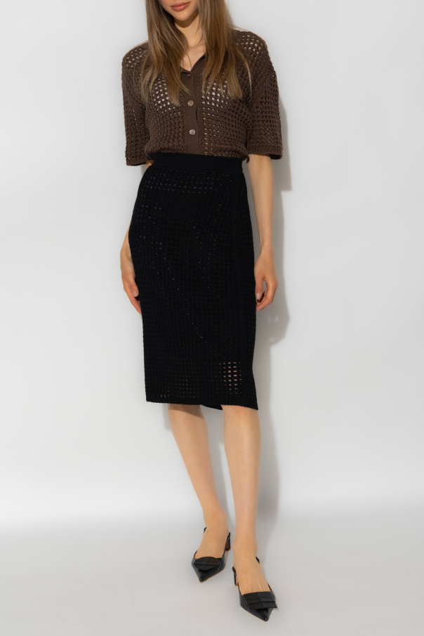 Theory Skirt with decorative knit