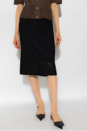 Theory Skirt with decorative knit