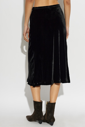 AllSaints ‘Nalia’ velvet skirt