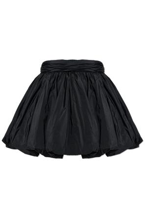 Skirt with a Wide Waistband