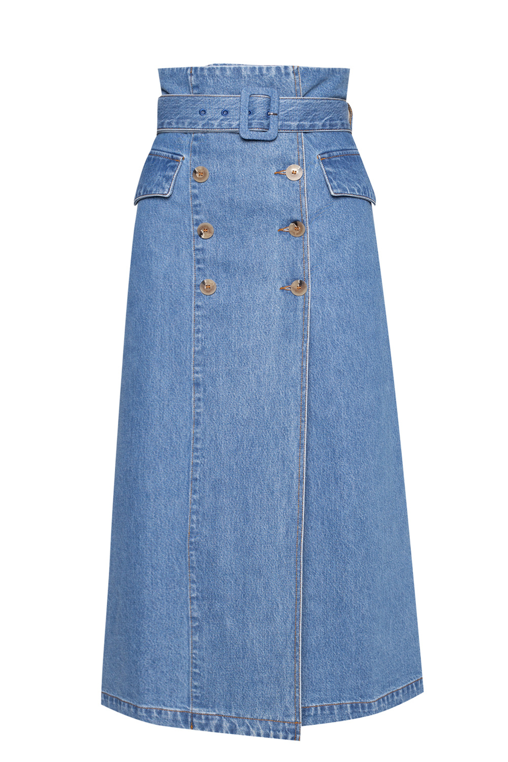 Nanushka ‘Zane’ denim skirt