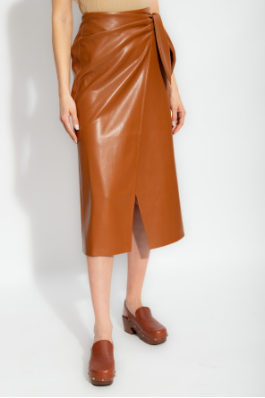 Nanushka ‘Amas’ vegan-leather skirt