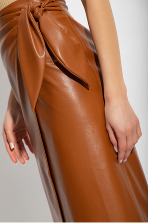 Nanushka ‘Amas’ vegan-leather skirt