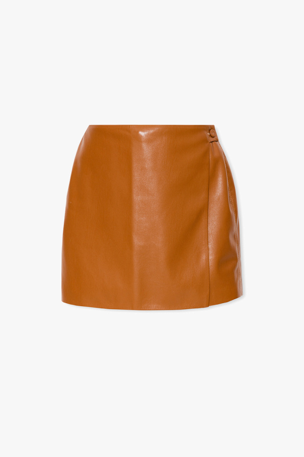 Nanushka ‘Svana’ Rib shorts with front panel