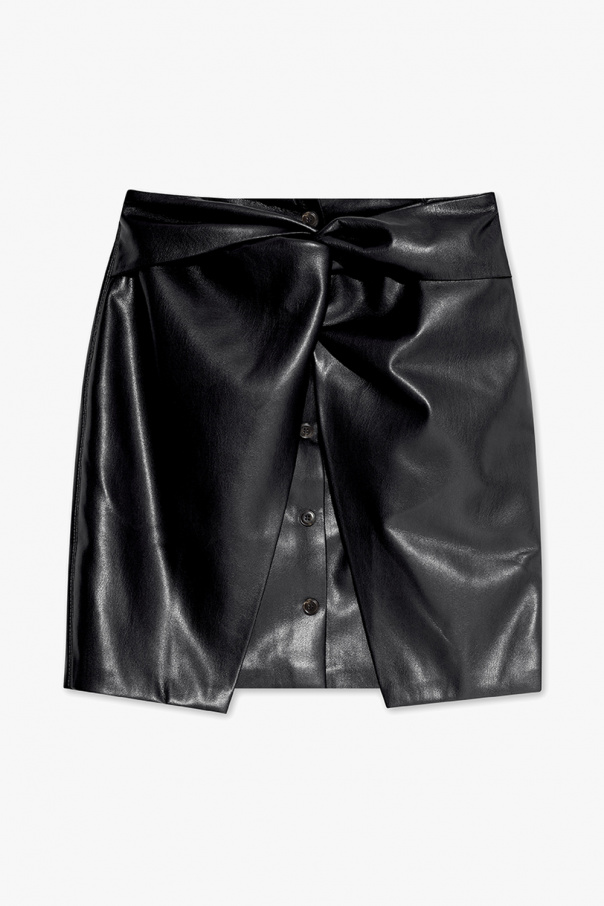 Nanushka ‘Danija’ vegan leather skirt