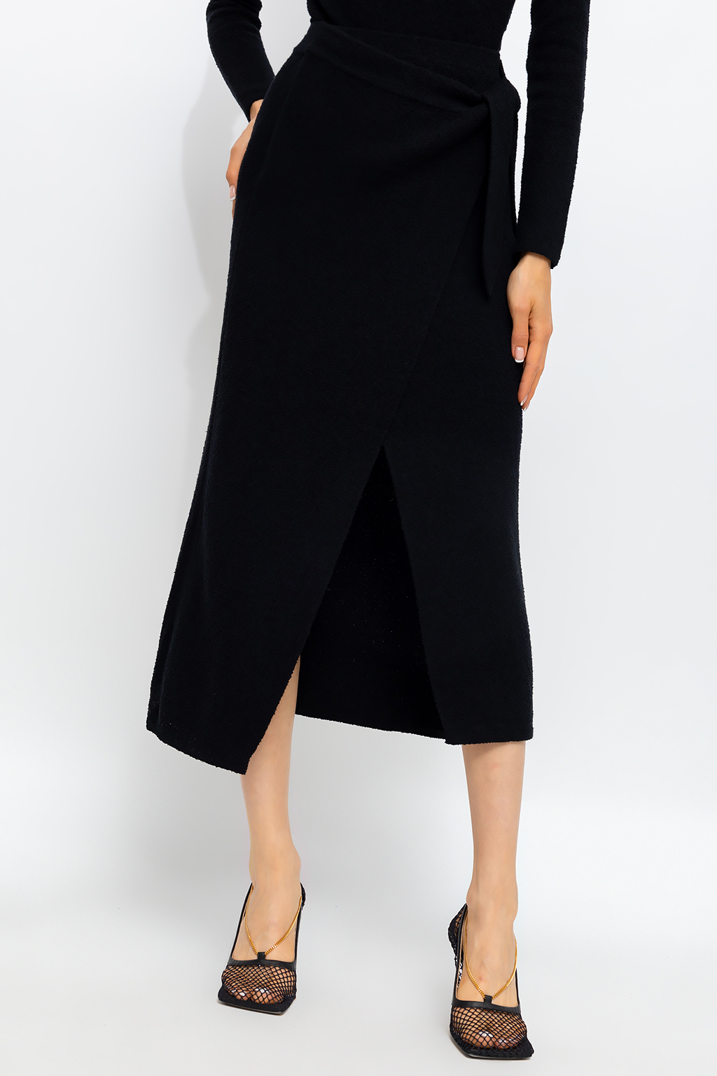 Nanushka ‘Helia’ wrap-over skirt