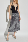 Diesel GREY Skirt with O-HANNA print