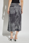 Diesel GREY Skirt with O-HANNA print