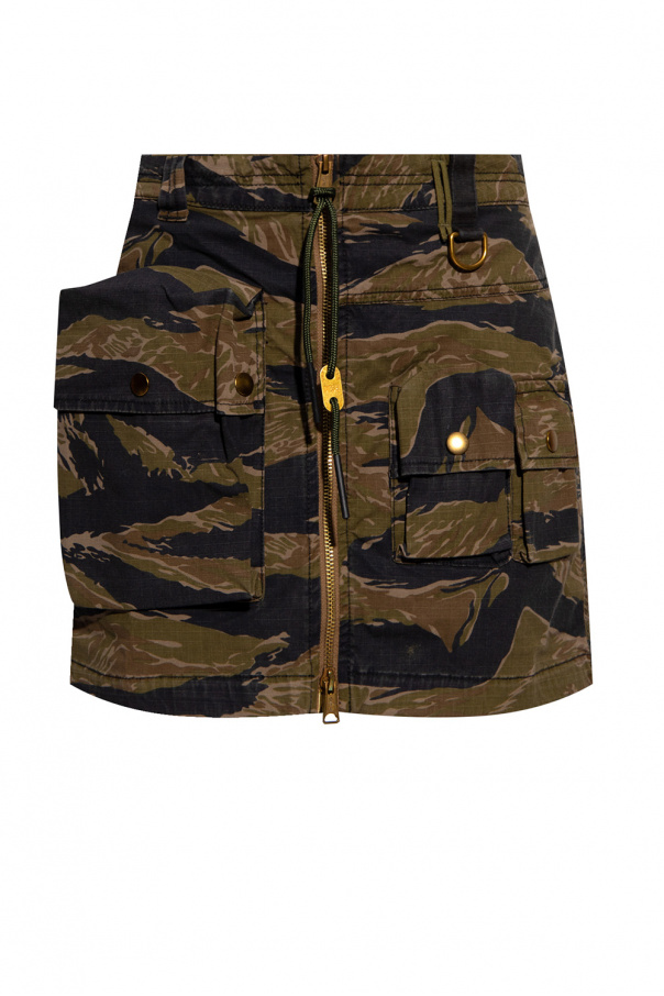 Diesel Camo print skirt